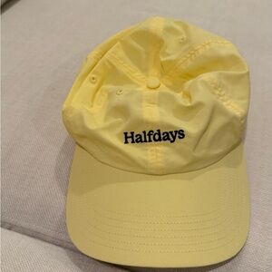 Halfdays Yellow Women's Cap